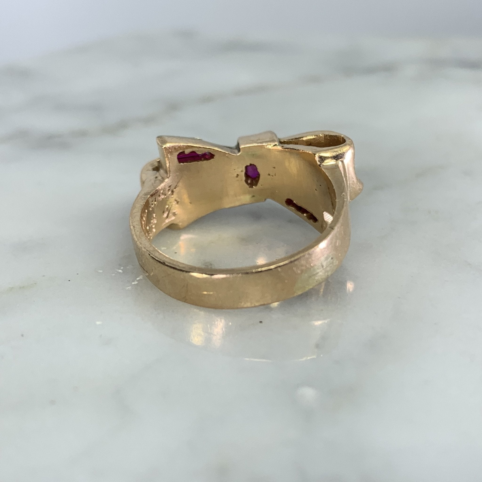 Bow ring by Abhika Creations | The Secret Label