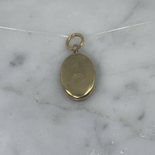 Load image into Gallery viewer, 1940s Yellow Gold Locket with Floral Etching. Photo Gift for Her. Something Old Brides Gift. - Scotch Street Vintage