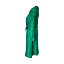 Load image into Gallery viewer, 1960s Green A-line Dress by Rona. Perfect Formal Event Attire that is Sustainable Vintage Fashion. - Scotch Street Vintage