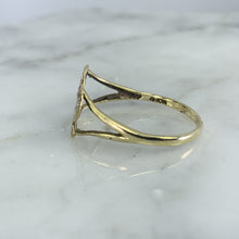 Load image into Gallery viewer, 1970s Gold Butterfly Ring in 10K Yellow and White Gold. Would Make a Wonderful Graduation Gift. - Scotch Street Vintage