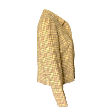 Load image into Gallery viewer, 1970s Yellow Plaid Short Wool Jacket or Blazer by Pendleton. 2020 Fall Fashion Trend Vintage Style. - Scotch Street Vintage