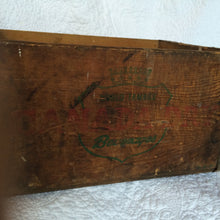 Load image into Gallery viewer, Vintage Wood Crate from Canadia Dry. Travel Bar. Bottle Carrier. Home Storage. Antique Decor. Rustic Box. Decor