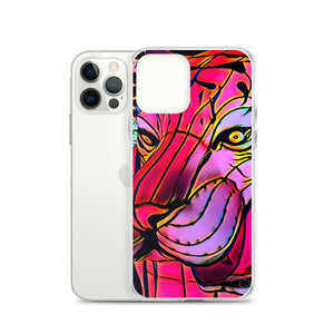 iPhone Case with Lunar New Year Tiger Artwork. Phone Protector with Vibrant Lantern Photo Art - Scotch Street Vintage