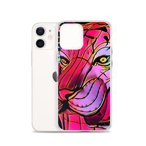 iPhone Case with Lunar New Year Tiger Artwork. Phone Protector with Vibrant Lantern Photo Art - Scotch Street Vintage