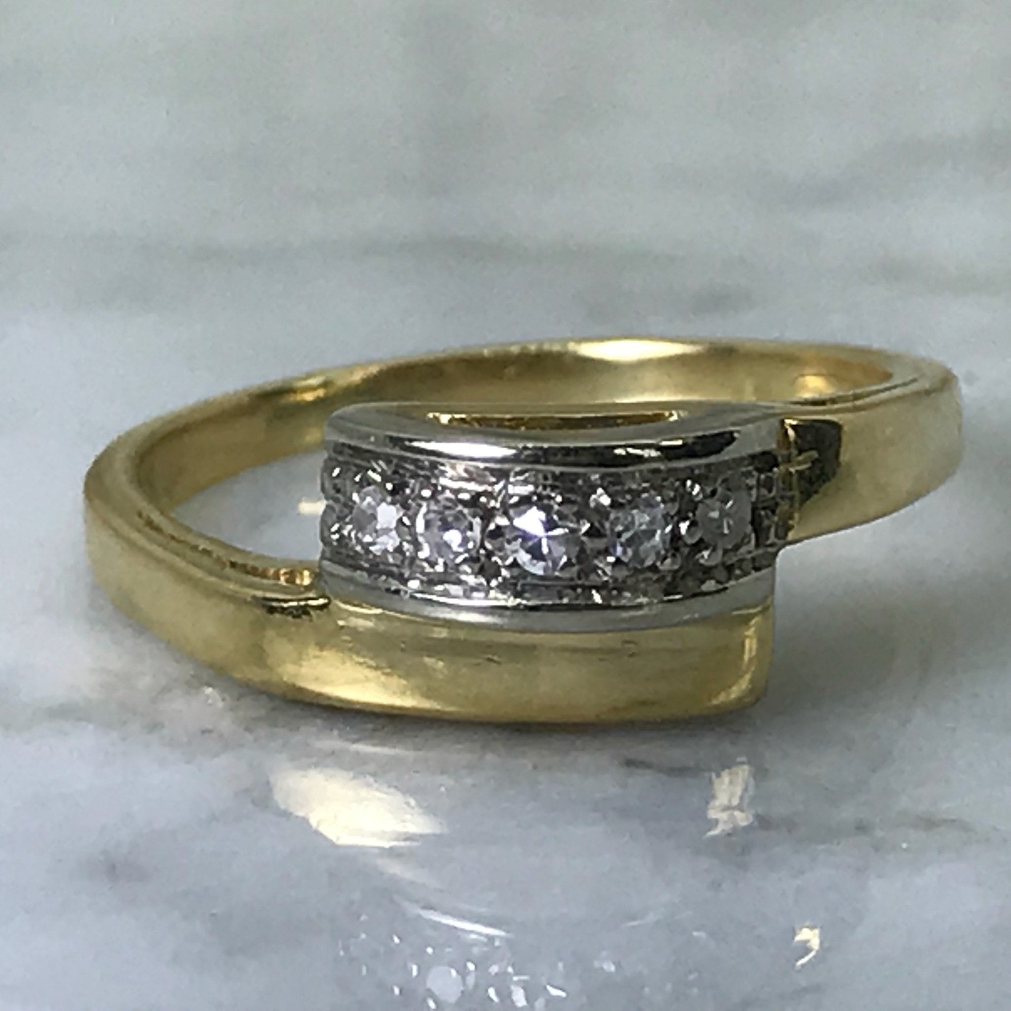 Real 10k Gold Diamond Wedding Anniversary Engagement Men Band Ring SIZE 10  | eBay