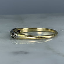 Load image into Gallery viewer, RESERVED LISTING for BL71321 Vintage Diamond Wedding Band in 14K Gold. April Birthstone. Perfect Stacking Ring! - Scotch Street Vintage