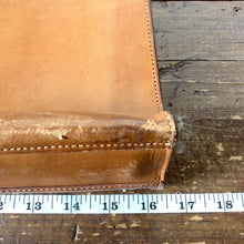 Load image into Gallery viewer, Tan Leather Briefcase or Attaches. Beautiful Soft Leather with Slim Design. Perfect gift for Graduate. - Scotch Street Vintage
