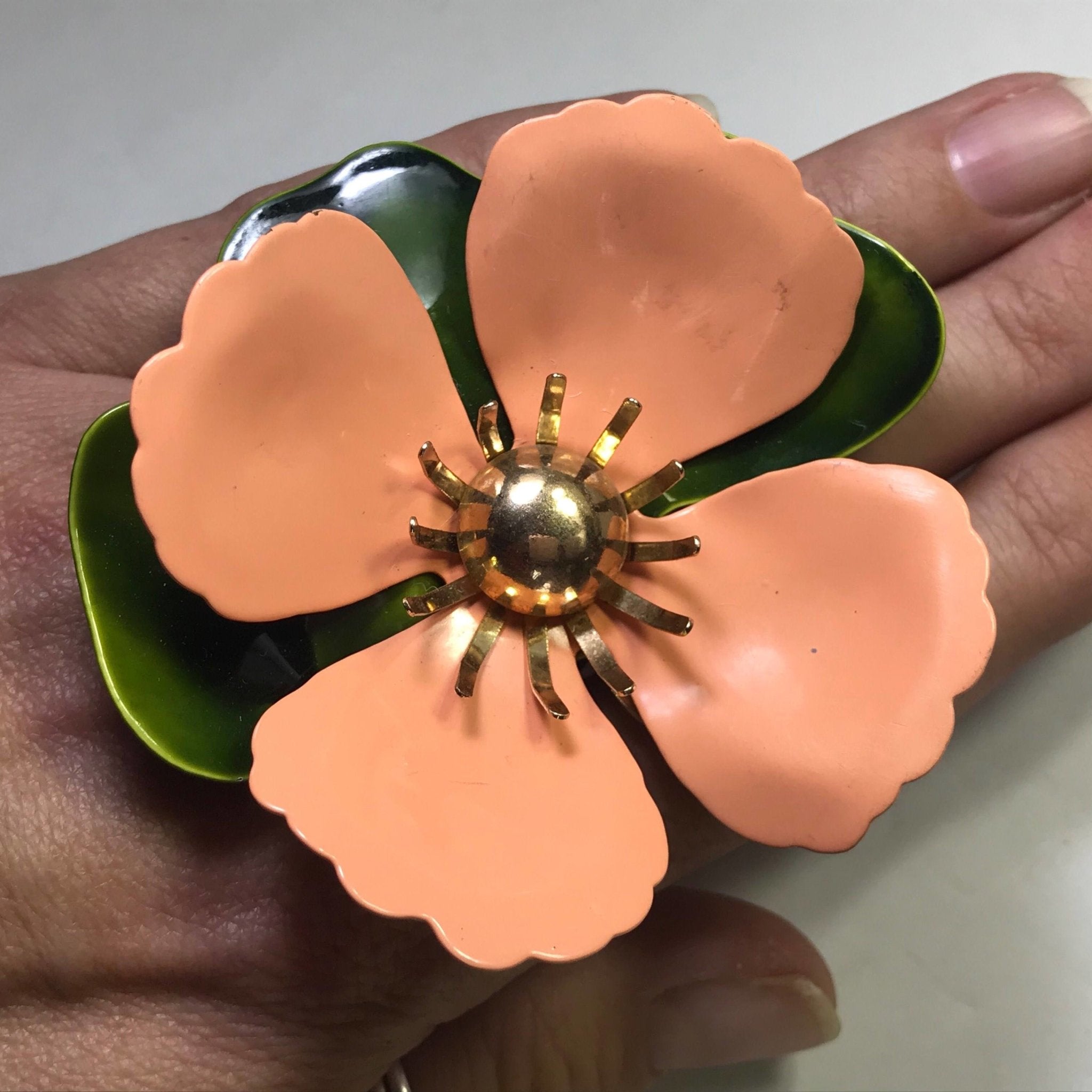 Large Water Lily Diamond Ring | Consider the Wldflwrs