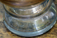 Load image into Gallery viewer, Vintage 1950 Amber Glass Bud Vase with Gold Leafing - Scotch Street Vintage