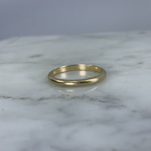 Load image into Gallery viewer, Vintage 1950s Gold Wedding Band by Keepsake in 14K Solid Yellow Gold. Perfect Stacking Ring. - Scotch Street Vintage