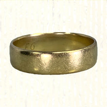 Load image into Gallery viewer, Vintage 1970s Men&#39;s Gold Wedding Band in Yellow Gold. Perfect Stacking or Thumb Ring. - Scotch Street Vintage