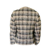 Load image into Gallery viewer, Vintage 1980s Wool Blazer by Pendleton in a Black and Gray Plaid Check. Sustainable Fashion. - Scotch Street Vintage