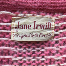 Load image into Gallery viewer, Vintage Coral and Pink Cardigan by Jane Irwill. Perfect Spring Cardigan. Size Small. - Scotch Street Vintage