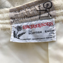 Load image into Gallery viewer, Vintage Cream Mohair Outfit with Skirt, Cape and Beret from Macpherson&#39;s of Scotland. - Scotch Street Vintage