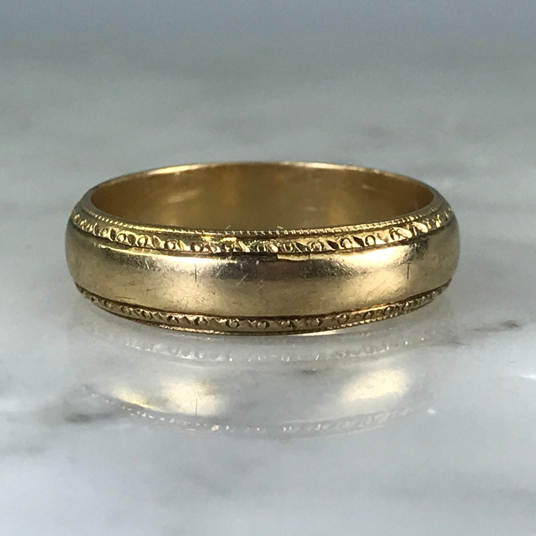 Antique Amethyst Enamel Gold Mens Ring - Ruby Lane