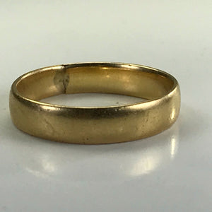 Vintage Gold Midi Band. 10K Yellow Gold. Size 4 US. Wedding Ring. Estate Fine Jewelry - Scotch Street Vintage
