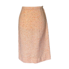 Load image into Gallery viewer, Vintage Peach Tweed Wool Pencil Skirt by Pendleton. Perfect Office Attire or Dress up for Night Out. - Scotch Street Vintage