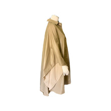 Load image into Gallery viewer, Vintage Tan Poncho Cape by Bonnie Cashin with Cotton Lining. Utilitarian Style with Pockets. - Scotch Street Vintage