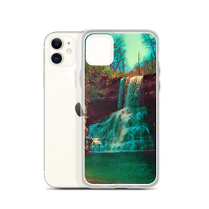Waterfall iPhone Case. Photograph Artwork from Cascade Falls Virginia. Protective Phone Cover. - Scotch Street Vintage