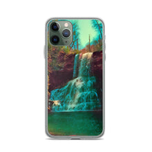 Load image into Gallery viewer, Waterfall iPhone Case. Photograph Artwork from Cascade Falls Virginia. Protective Phone Cover. - Scotch Street Vintage